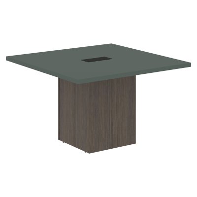 Стол центральный VCCT 1212 Нефрит/Дуб Сильвер 1200х1200х750 VELION