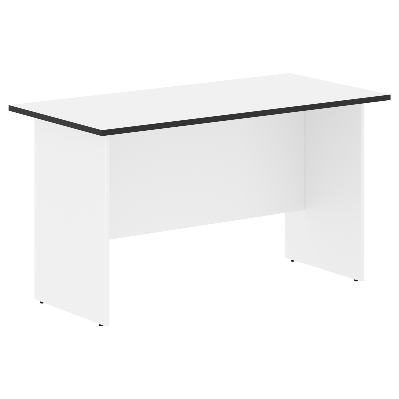 Стол письменный CD 1366 Белый/Черный 1360х660х750 COMP