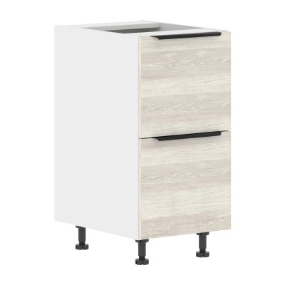 Шкаф напольный с ящиками MOB 4082.1 Сосна Эдмонт/Белый 400х560х820 CORSICA