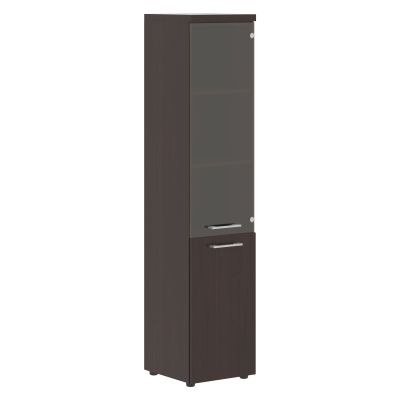 Шкаф колонка (R) комбинированая с топом THC 42.2(R) венге-магия Z 432х450х1968 TORR-Z