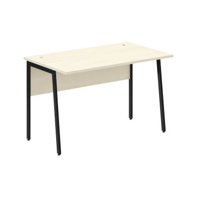 Стол прямой СП-2P Клен*/Черный 1200х720х755 IMAGO PLUS