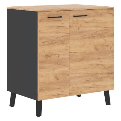 Тумба фриго-бар JGR 8655 Дуб Бофорд/Антрацит 860х550х940 JAY