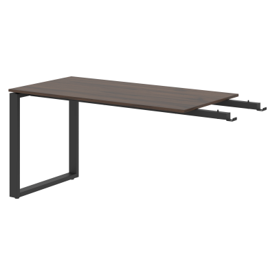 Брифинг-приставка EB 1470 Дуб Денвер темный/Антрацит 1400х700х750 ENIO