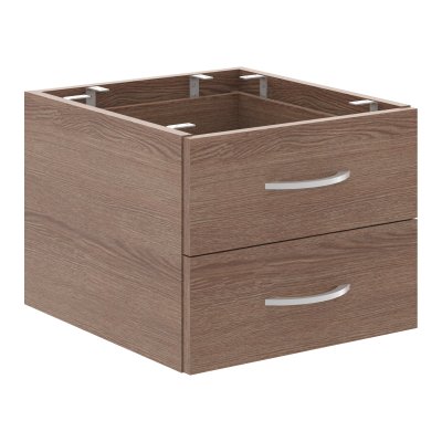 Тумба подвесная с 2-мя ящиками СРС-2V.1 Ясень Шимо 407х448х325 IMAGO PLUS