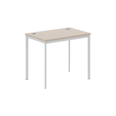 Стол письменный СП-1.1S Мокачино/Алюминий 900х600х755 IMAGO-S