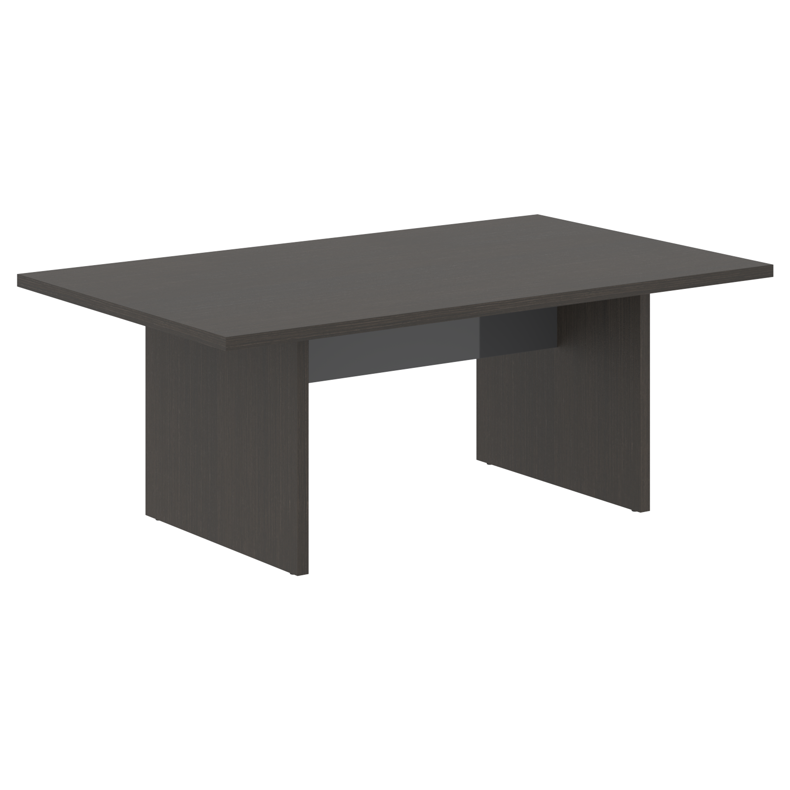 Стол переговорный 2000 СП-064-25-19 Дуб Мореный/Серый глянец 2000х1200х750 KANON