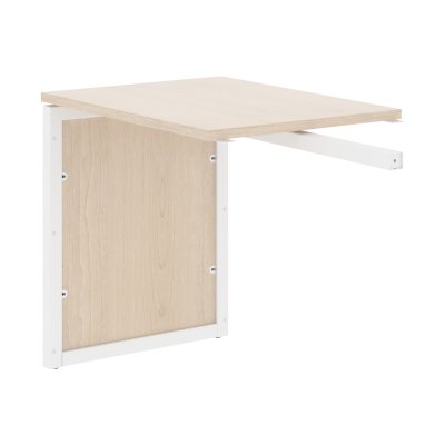 Брифинг приставка XQPB 860 Бук Тиара/Белый 800х600х750 XTEN-QP