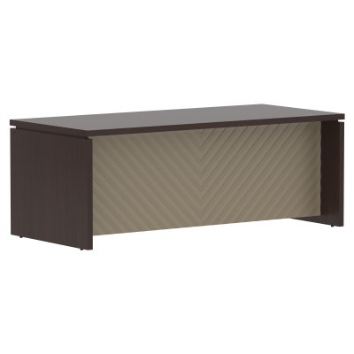 Стол руководителя TLST 209H Венге Магия Z/Капучино 2000х900х750 TORR LUX