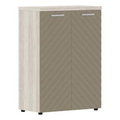 Шкаф с глухими средними дверьми и топом TLMC 85.1 Капучино/Сосна Эдмонт Z 856х450х1203 TORR LUX