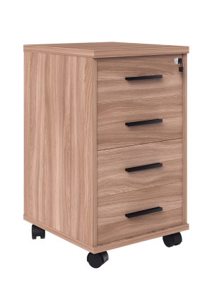 Тумба подкатная ТМ-4.А.BH Ясень Шимо 412х450х708 COMP