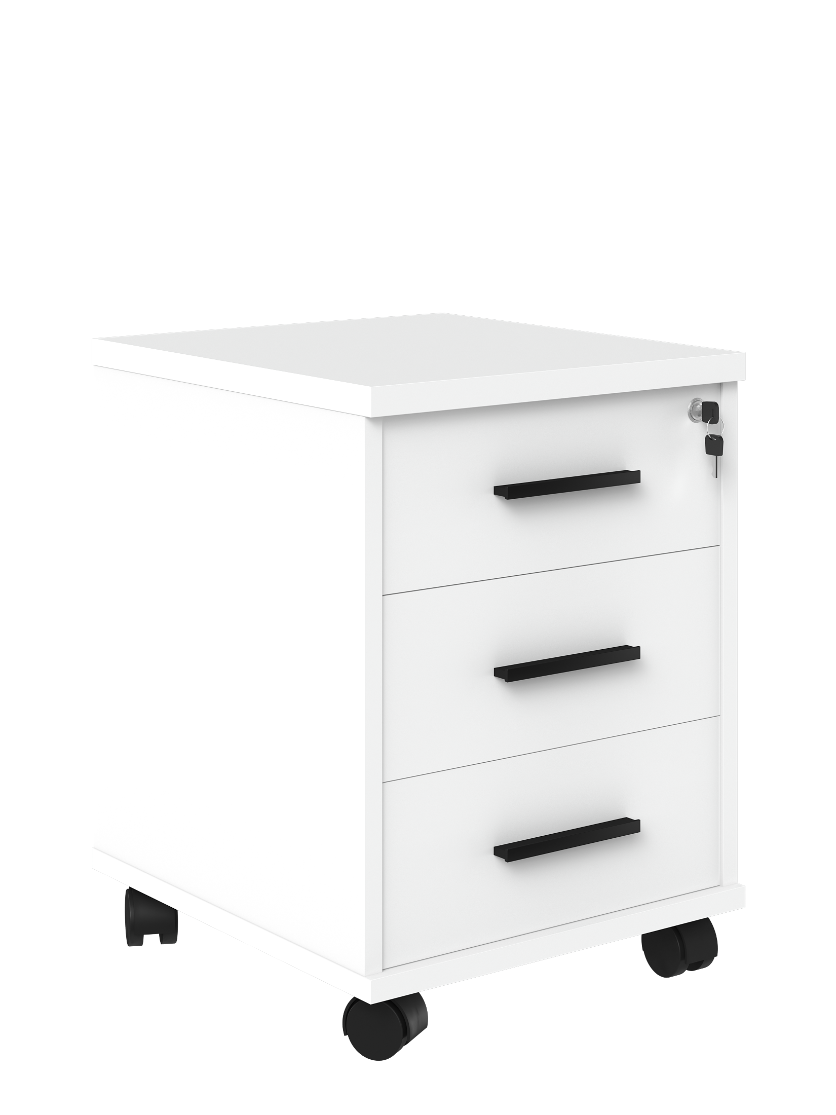 Тумба подкатная ТМ-3.А.BH Белый 412х450х551 COMP