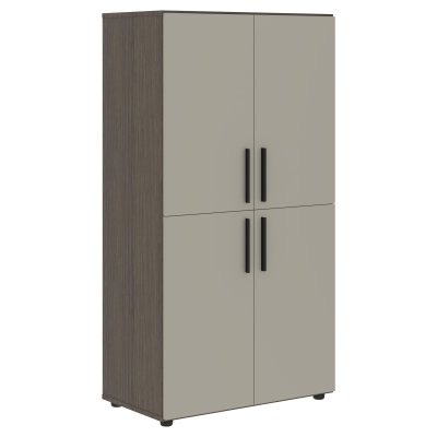 Шкаф средний широкий VMCS 80.4 Аметист/Дуб Сильвер 800х430х1517 VELION