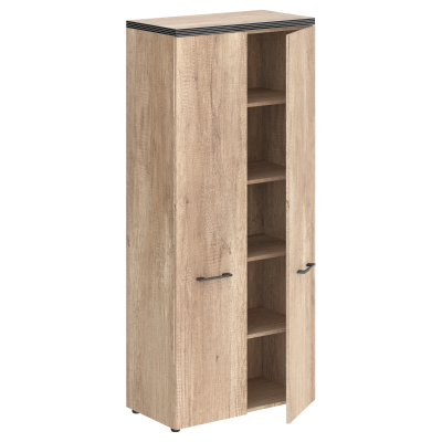 Шкаф с глухими дверьми и топом THC 85.1 Дуб Каньон 856х450х1968 TORR