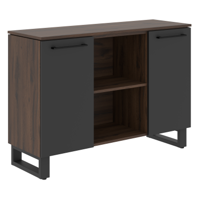 Греденция EGR 1395 АнтрацитДуб Денвер темный 1350х452х956 ENIO