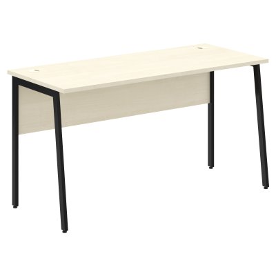 Стол прямой СП-3.1P Клен*/Черный 1400х608х755 IMAGO PLUS