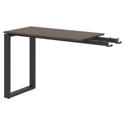 Приставка EP 1050 Дуб Денвер темный/Антрацит 1000х500х750 ENIO