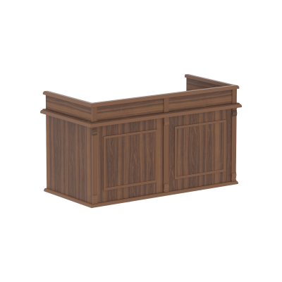 Стол для судей RJST 1680 Орех Даллас 1600х800х910 RATUM