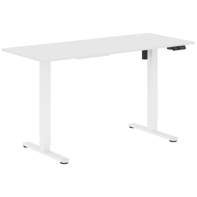 Стол письменный AT-003.1 Белый/Белый 1400х600х720-1180 XTEN-UP