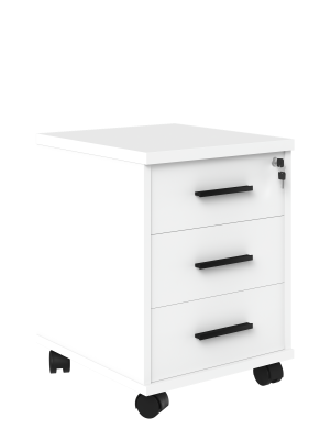 Тумба подкатная ТМ-3.А.BH Белый 412х450х551 COMP