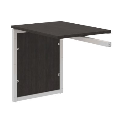 Брифинг приставка XQPB 860 Дуб Юкон Модерн/Алюминий 800х600х750 XTEN-QP