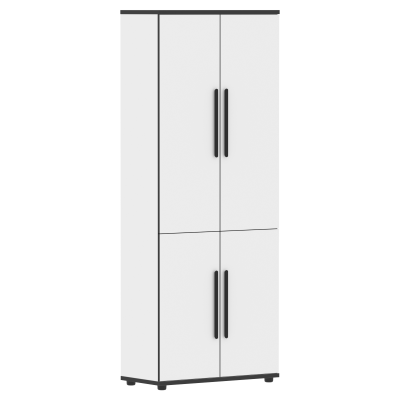 Шкаф высокий широкий UHCS 77.3 Белый* 770х365х1975 USTO