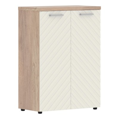 Шкаф с глухими средними дверьми и топом TLMC 85.1 Латте/Дуб Каньон Z 856х450х1203 TORR LUX