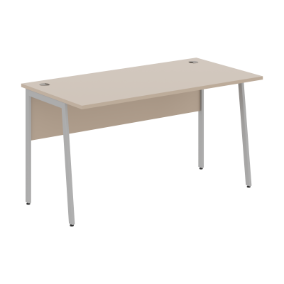 Стол прямой СП-3P Мокачино/Алюминий 1400х720х755 IMAGO PLUS