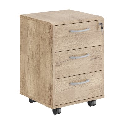 Тумба мобильная DMC-3D.A Дуб Каньон 465х450х664 DIONI