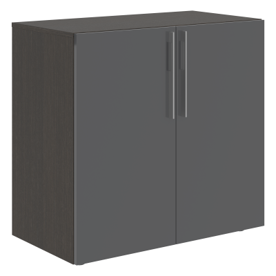 Тумба с фригобаром СП-064-25-08 Серый глянец/Дуб Мореный 940х500х900 KANON