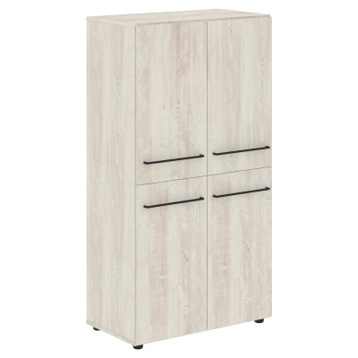 Шкаф с 2-мя комплектами глухих  малых дверей LMC 80.4 Сосна Эдмонт 800х430х1517 LOFTIS