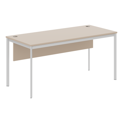 Стол письменный СП-4SD Мокачино/Алюминий 1600х720х755 IMAGO-S