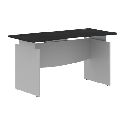 Стол письменный эргономичный OST 147 Дуб Юкон Модерн/Металлик 1400х640х750 OFFIX NEW