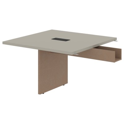 Стол приставной VFCT 1212 Аметист/Кобра 1200х1200х750 VELION