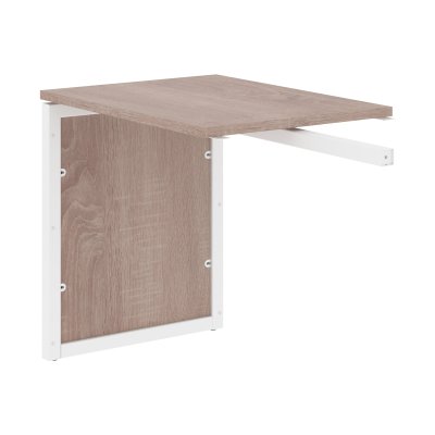 Брифинг приставка XQPB 860 Дуб Сонома/Белый 800х600х750 XTEN-QP