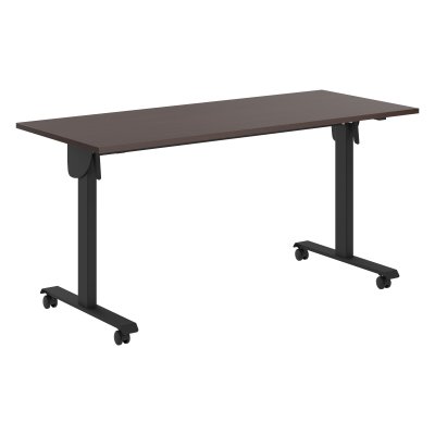 Стол складной CST 1565 Венге Магия/Черный 1550х650х750 IMAGO MOBILE LITE