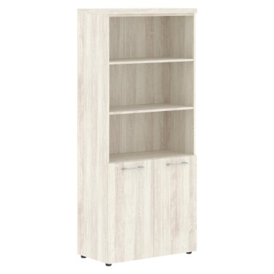 Шкаф с 1 комплектом глухих малых дверей и топом THC 85.5 Сосна Эдмонт Z 856х450х1968 TORR-Z