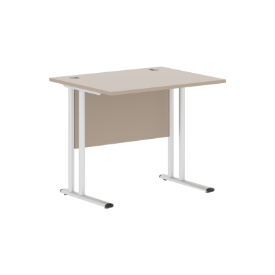 Стол письменный СП-1М Мокачино/серебро 900х720х755 Imago M