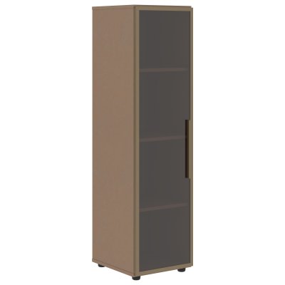 Шкаф колонка со стеклянной дверью VMCS 40.2(L) Кобра 400х450х1517 VELION