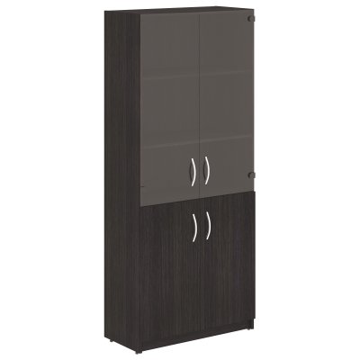 Шкаф комбинированный SR-5W.2 Дуб Юкон Модерн 770х375х1815 SIMPLE
