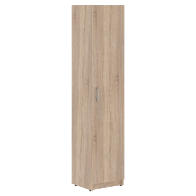 Шкаф колонка с глухой дверью SR-5U.1(R) Дуб Сонома светлый 386х375х1815 SIMPLE