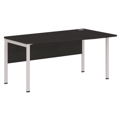 Стол письменный XMCT 169(R) Дуб Юкон Модерн/Алюминий 1600х900х750 XTEN-M