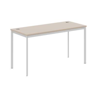Стол письменный СП-3.1S Мокачино/Алюминий 1400х600х755 IMAGO-S