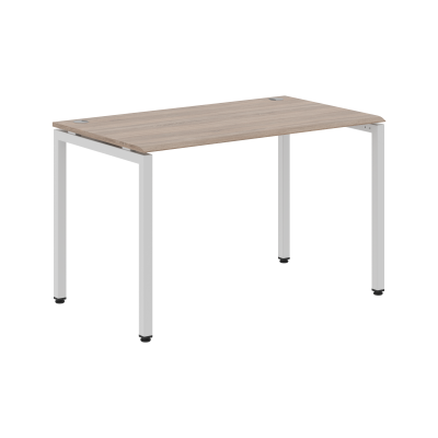 Стол прямой WSST 127 Дуб Сонома/Алюминий 1200х700х744 WAVE-S