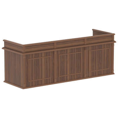 Стол для судей RJST 2480 Орех Даллас 2400х800х910 RATUM