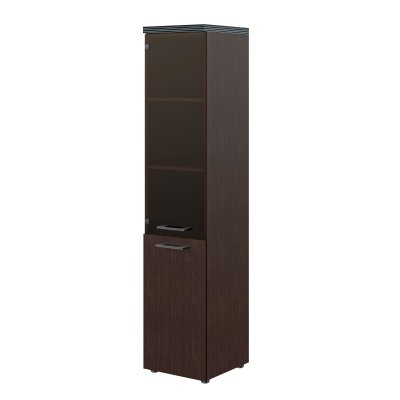 Шкаф колонка комбинированая с топом THC 42.2(L) Венге Магия 432х450х1968 TORR