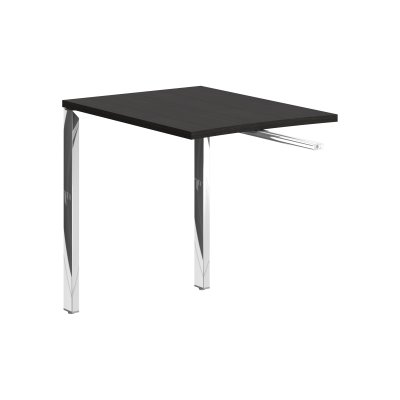 Брифинг приставка XGR 869.1 Дуб Юкон Модерн/Нержавейка полированная 800х600х750 XTEN GLOSS