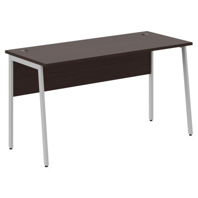 Стол прямой СП-3.1P Венге Магия/Алюминий 1400х608х755 IMAGO PLUS
