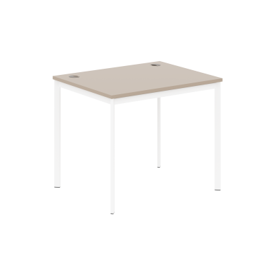 Стол письменный СП-1S Мокачино/Белый 900х720х755 Imago S