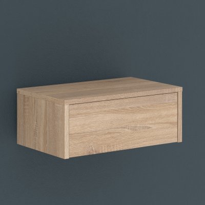 Стол - тумба подвесная CD 4629 Дуб Сонома светлый 462х290х180 COMP