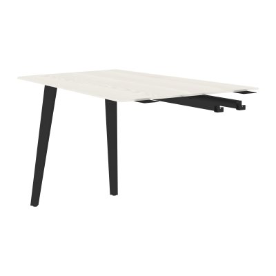 Брифинг-приставка JB 1297 Ясень белый/Антрацит 1200х900/700х750 JAY